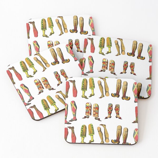 Item preview, Carnival Stocking Feet ... retro, kitsch designed and sold by KGBird.