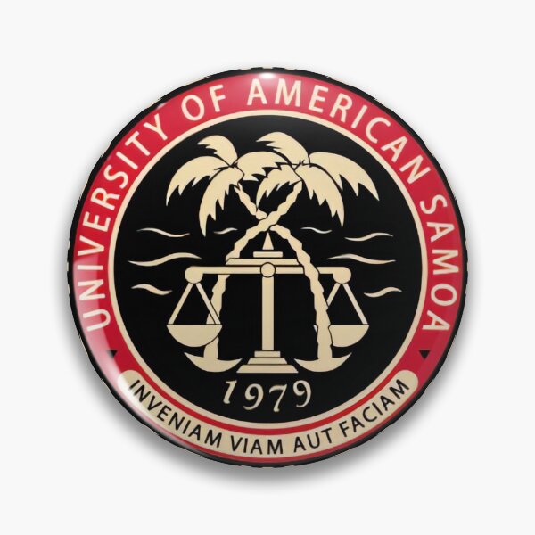 University of American Samoa Law School Logo Better Call Saul Pin