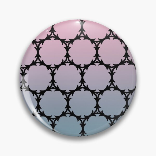Item preview, Modern black lace pattern on a stunning pink to blue gradient background designed and sold by PetaJaneHome.