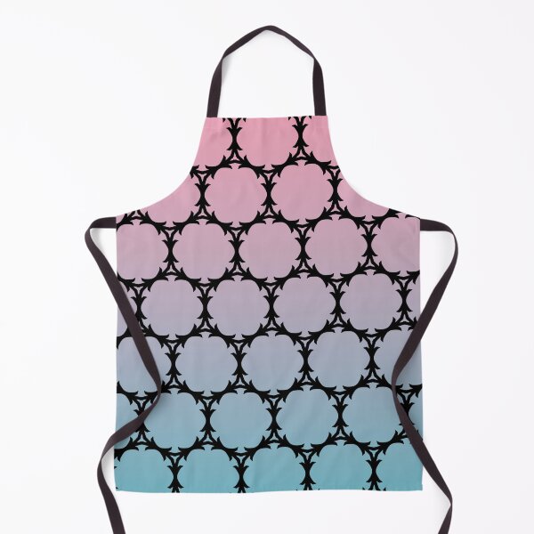 Item preview, Modern black lace pattern on a stunning pink to blue gradient background designed and sold by PetaJaneHome.