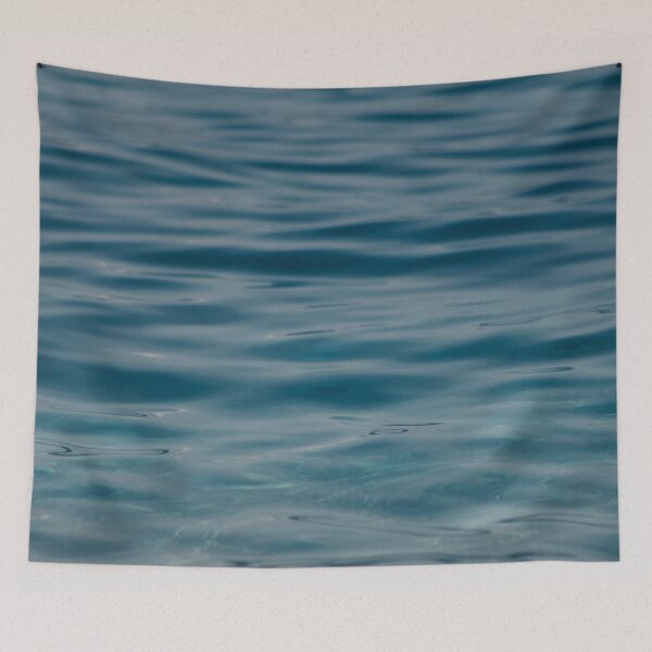 Item preview, Adriatic Sea Blue Waves designed and sold by PAPER MOON art & design.