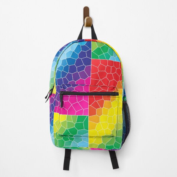 Item preview, Rainbow Coloured Mosaic (Large Tile Mosaic) designed and sold by QuarterMoon.
