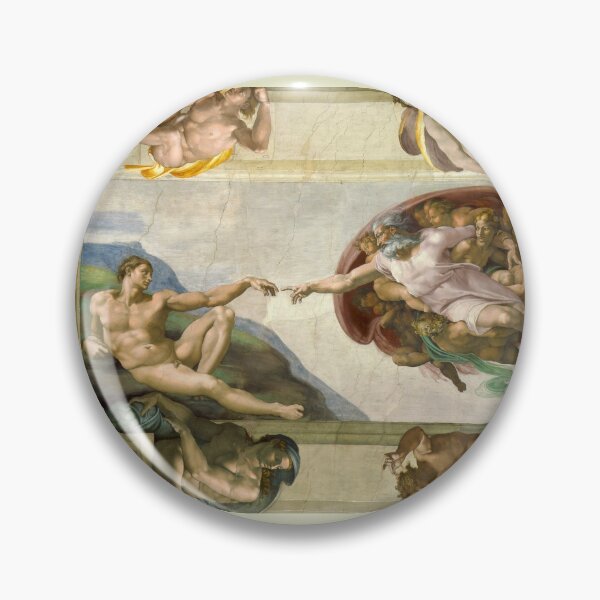 Item preview, The Creation of Adam Michelangelo designed and sold by Sara-Miyano.