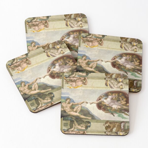 Item preview, The Creation of Adam Michelangelo designed and sold by Sara-Miyano.