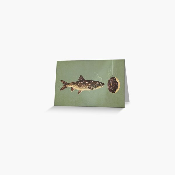 Download Fishing Funny Greeting Cards Redbubble