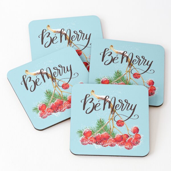 Item preview, Holly, “BE MERRY!” designed and sold by PawsitiveMum.