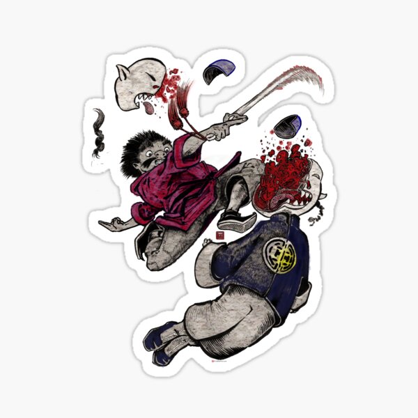 Zong Q strikes! Sticker