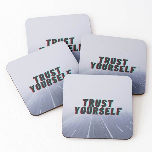 Item preview, MOTTO, TRUST YOURSELF, FOGGY  designed and sold by matmazel.