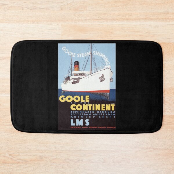 Item preview, retro Goole to the Continent designed and sold by CorasPosters.