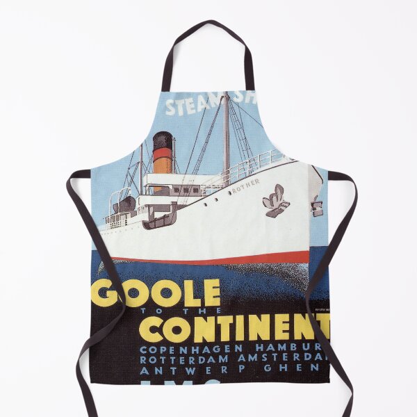 Item preview, retro Goole to the Continent designed and sold by CorasPosters.