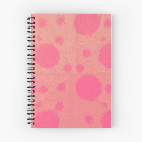 Artikelvorschau, Pink Blush Poka Dots Fuzzy Abstraktes Muster entworfen und verkauft von AbstractCreates.