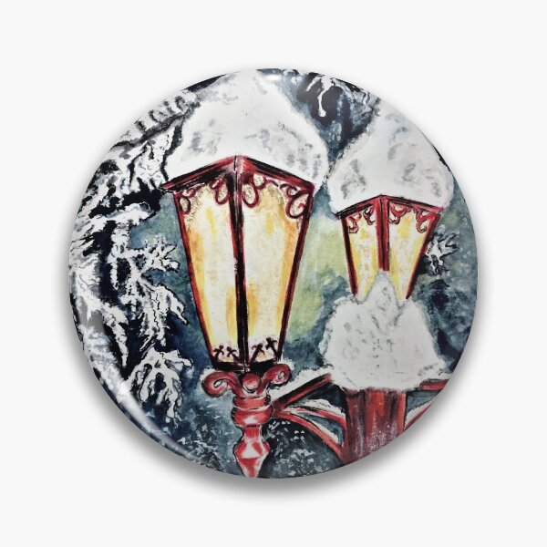 Item preview, Snowy Streetlamp designed and sold by SavitaGilbert.