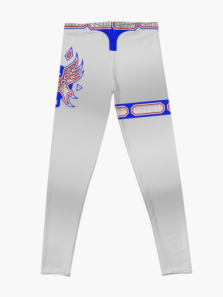American Nightmate Silver/Red/White/Blue Leggings for Sale by musclestache