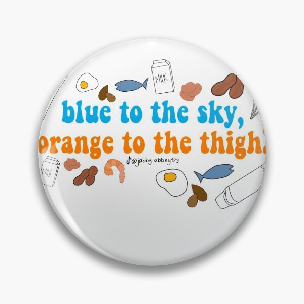 Item preview, Blue to the sky orange to the thigh Epi pen designed and sold by Jabbyabbey123.