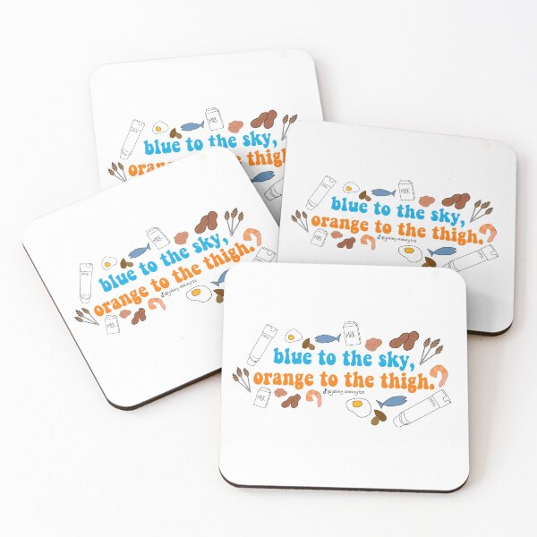 Item preview, Blue to the sky orange to the thigh Epi pen designed and sold by Jabbyabbey123.
