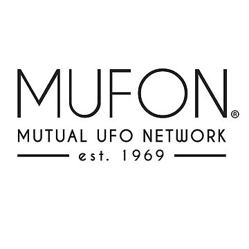 Artwork thumbnail, Mufon black logo by MarylandMUFON