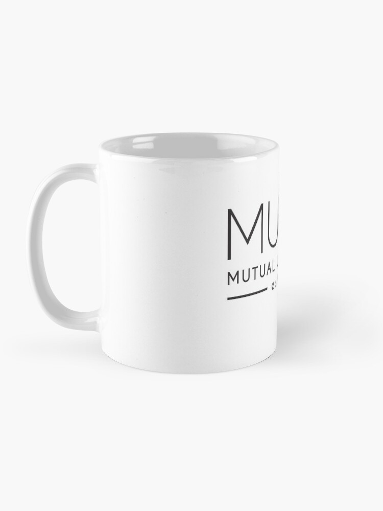 Thumbnail 3 of 6, Coffee Mug, Mufon black logo designed and sold by MarylandMUFON.