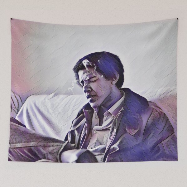 Item preview, Young Barack Obama Smoking, President Obama, Enhanced Image designed and sold by Shirtness.