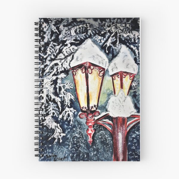 Item preview, Snowy Streetlamp designed and sold by SavitaGilbert.