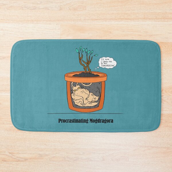 Item preview, Procrastinating Mogdragora designed and sold by BeeHappyShop.