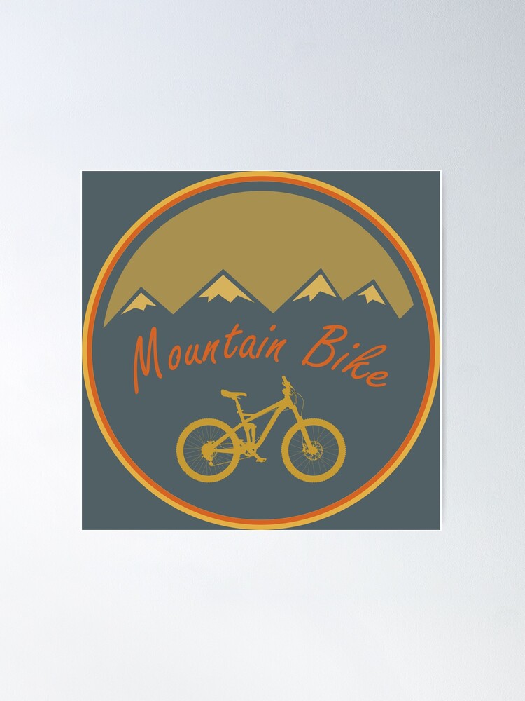 Mountain discount bike scene