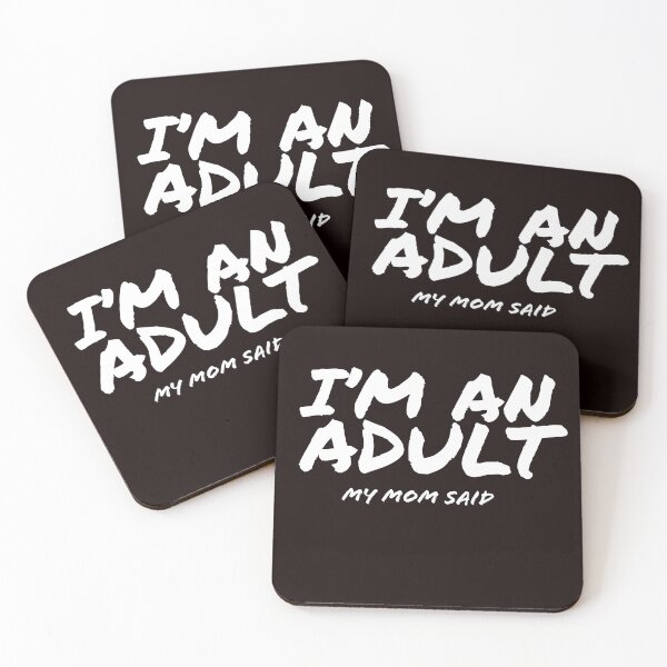 Item preview, I'm An Adult designed and sold by stevenwoodcock.