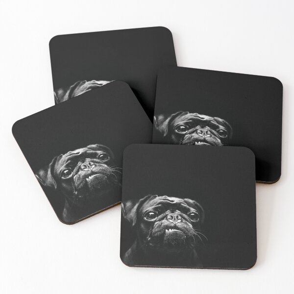 Item preview, cute and unique black pug dog designed and sold by Best-Designers.