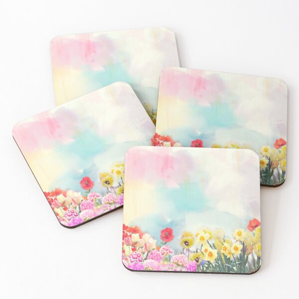 Item preview, Colorful Watercolor flowers. Digital illustration. designed and sold by svetlanna.