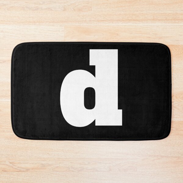 Item preview, Alphabet D (lowercase letter d), Letter D designed and sold by marosharaf.