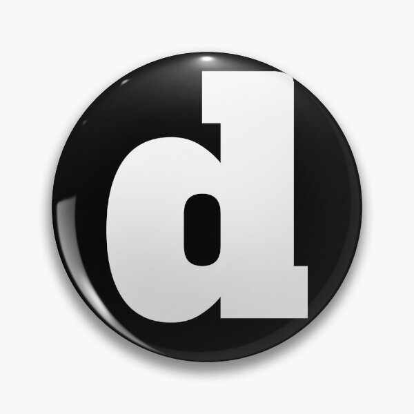 Item preview, Alphabet D (lowercase letter d), Letter D designed and sold by marosharaf.