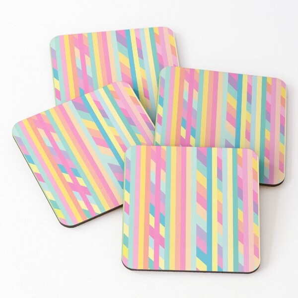 Item preview, sloped pastel pattern - vertical stripes designed and sold by greatnorris.