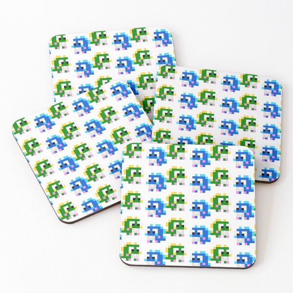 Item preview, Bubble bobble lowres dragons designed and sold by 8sqr.