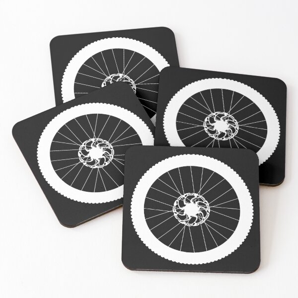 Item preview, Mountain bike wheel silhouette designed and sold by shaune23.
