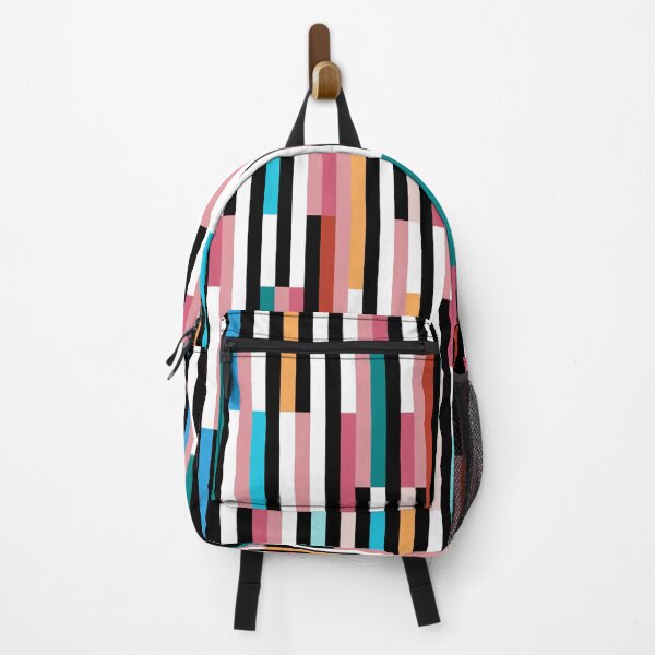 Item preview, Beating Rhythm, Multicoloured Stripes Lines Pattern, Abstract designed and sold by Moyanana.