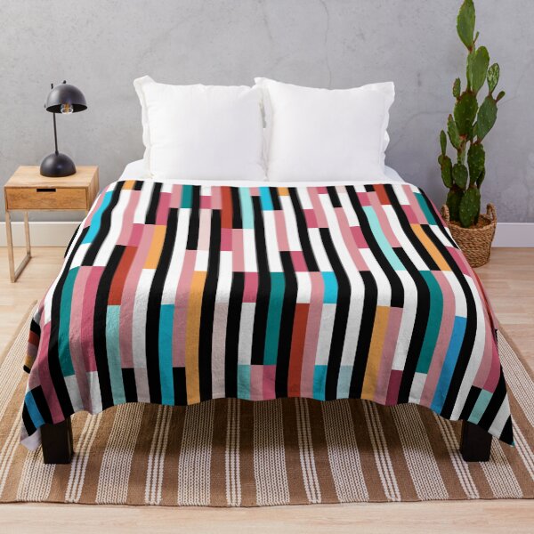 Item preview, Beating Rhythm, Multicoloured Stripes Lines Pattern, Abstract designed and sold by Moyanana.