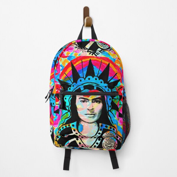Item preview, Frida Kahlo Statue of LIberty Mexico Colorful Satire designed and sold by FridaArtGallery.