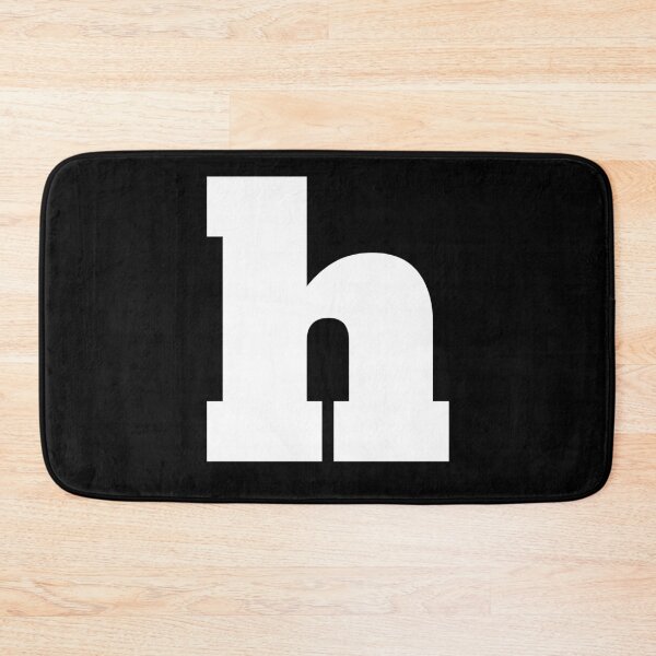 Item preview, Alphabet H (lowercase letter h), Letter H designed and sold by marosharaf.