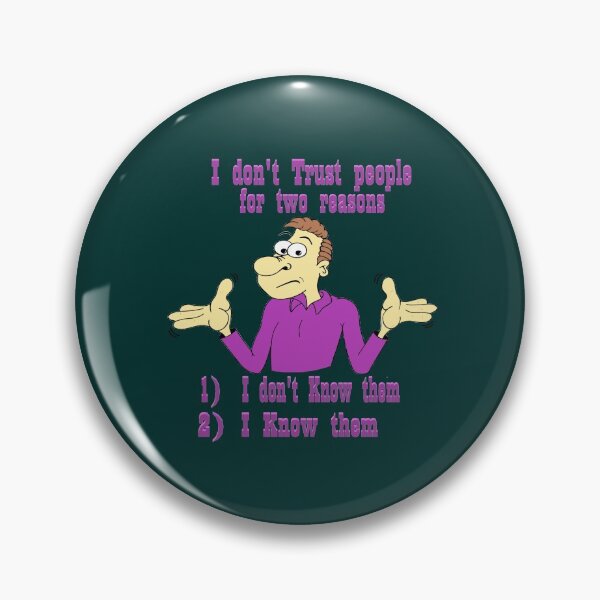 Item preview, I don't trust people designed and sold by KJKlassiks.