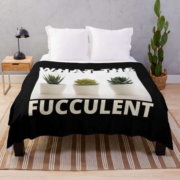 Item preview, What The Fucculent Cactus Succulents Plants Gardening Retro designed and sold by andy-mt.