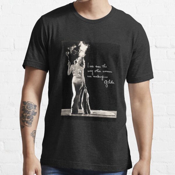 Gilda (1946) Rita Theatrical Release Poster " T-shirt by theekimbot | Redbubble