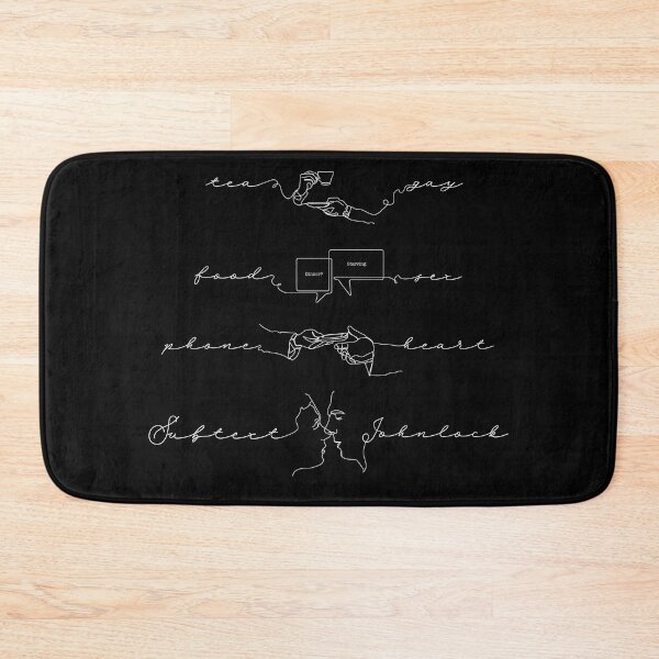 Item preview, TJLC - Johnlock Subtext (White Text) designed and sold by CharCubedDesign.