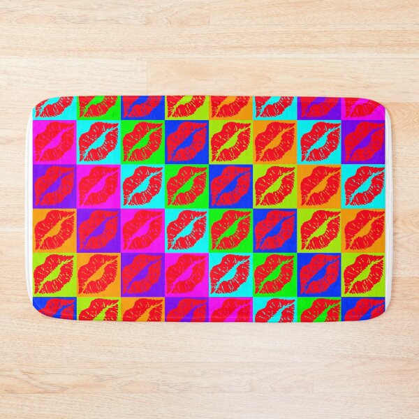 Item preview, Red lips pattern designed and sold by MDKawaii.