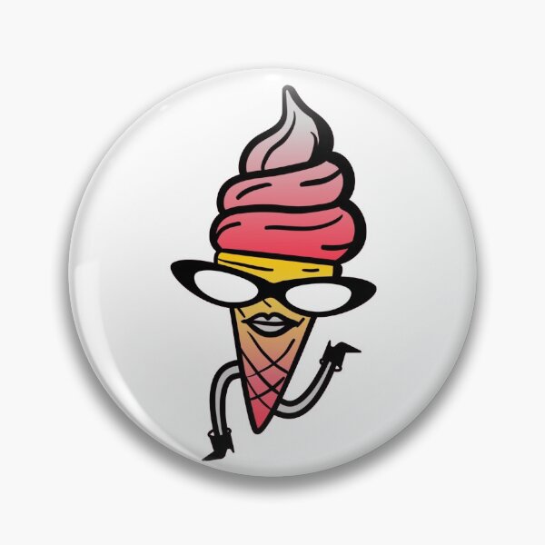 Item preview, Cool Lady Ice Cream Patch designed and sold by joabaj.