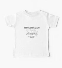 Threenager Baby Tee