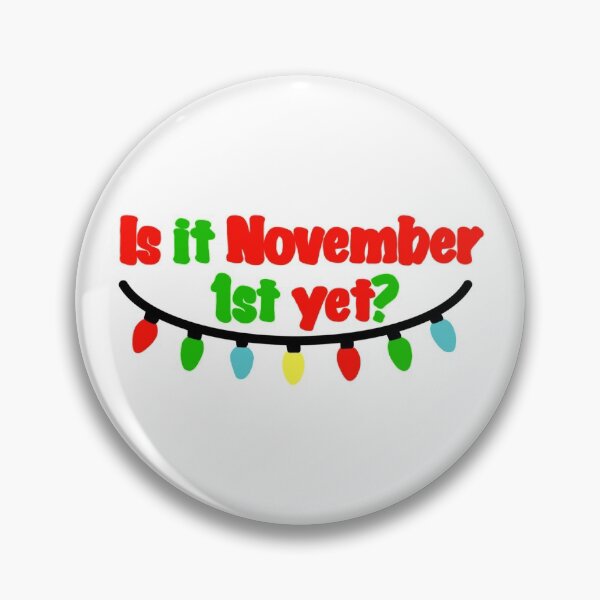 Item preview, Is it November 1st yet? Christmas, String lights  designed and sold by madebymich.
