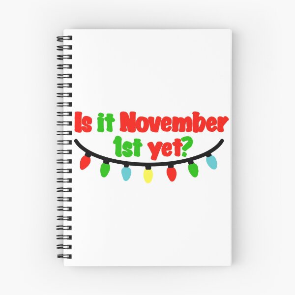 Item preview, Is it November 1st yet? Christmas, String lights  designed and sold by madebymich.