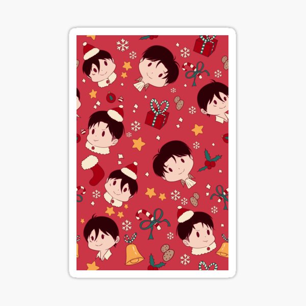 Christmas pattern Sticker