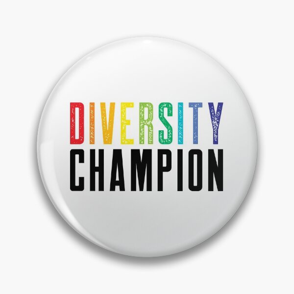 Item preview, Diversity Champion designed and sold by Recruiting Toolbox.