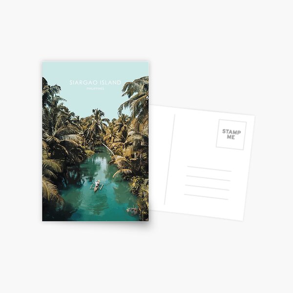 Item preview, Siargao Island, Philippines Travel Illustration designed and sold by Alo.