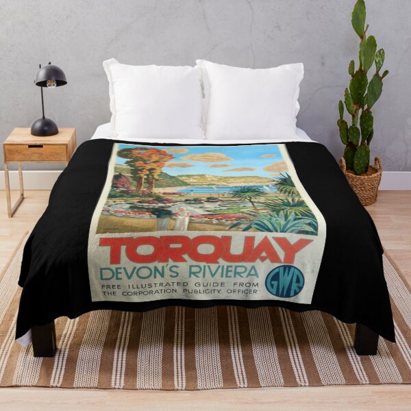 Item preview, retro Torquay designed and sold by CorasPosters.